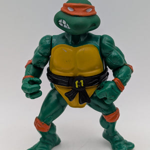 Soft Head Michaelangelo Vintage TMNT Teenage Mutant Ninja Turtles Figure 1988 Mikey FRENLY BRICKS - Open 7 Days