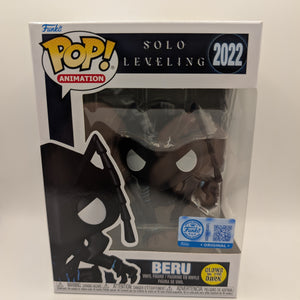 SOLO LEVELING - Beru (GLOW) #2022 Exclusive Pop! Vinyl Figure FRENLY BRICKS - Open 7 Days