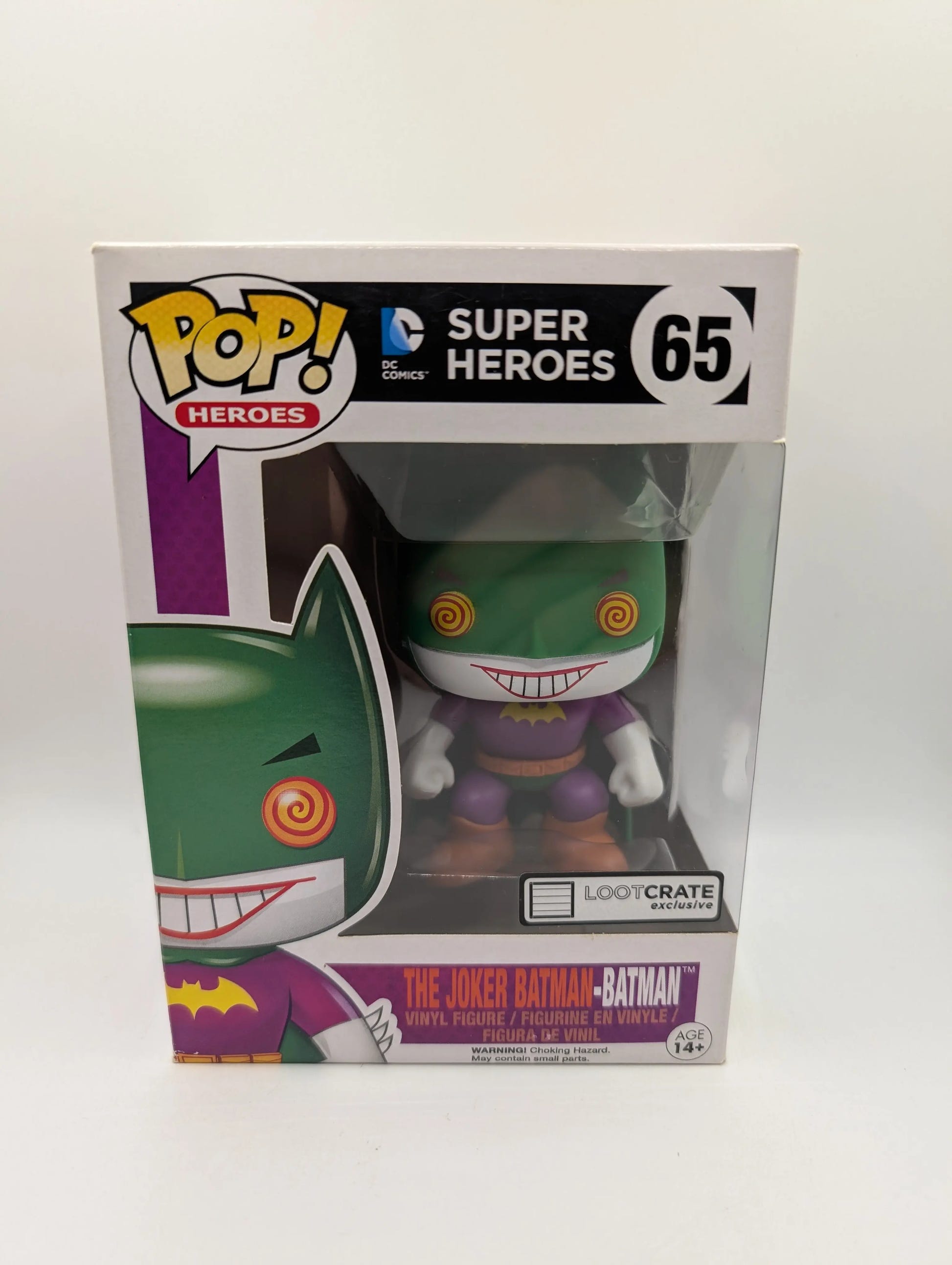 Funko Pop! DC Super Heroes - The Joker Batman-Batman #65 LootCrate Sticker FRENLY BRICKS - Open 7 Days image 1