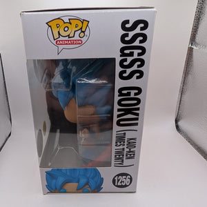 Funko Pop Animation! Dragon Ball Super #1256 SSGSS Goku Kaio-Ken FRENLY BRICKS - Open 7 Days