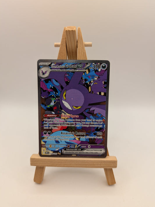 Team Rocket's Crobat ex 234/182 | Destined Rivals | Special Illustration Rare FRENLY BRICKS - Open 7 Days