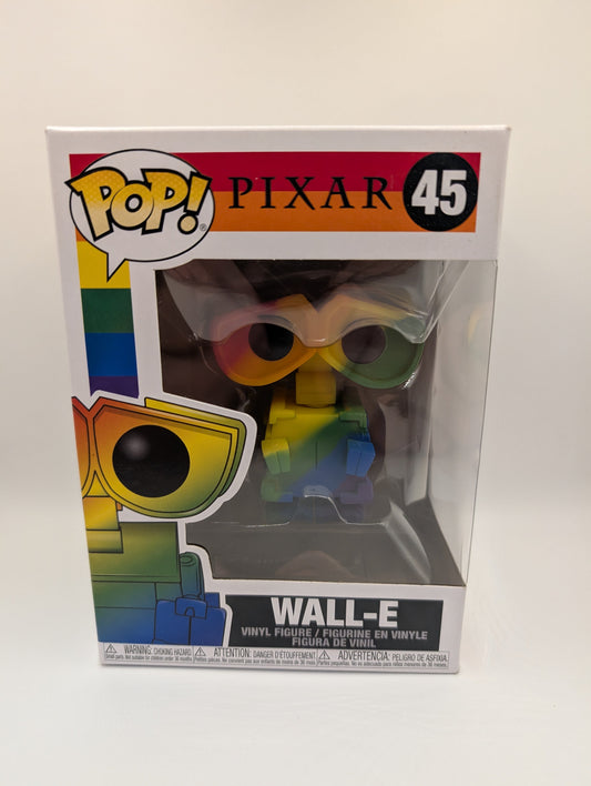 Pop! Funko Figurine Disney Pixar Wall-E Rainbow Pride #45 Vinyl FRENLY BRICKS - Open 7 Days