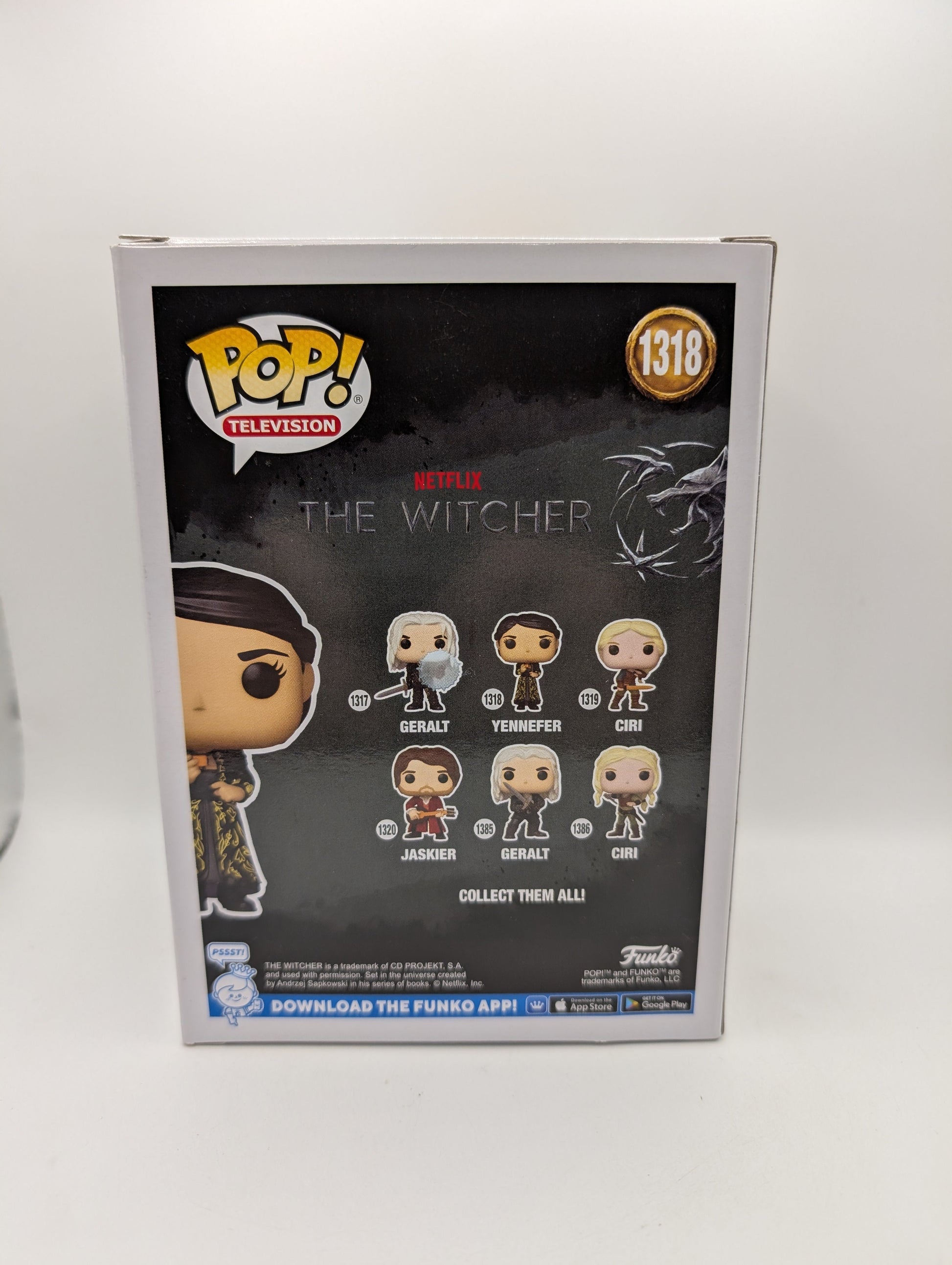 Funko POP! NETFLIX: The Witcher - Yennefer # 1318 FRENLY BRICKS - Open 7 Days