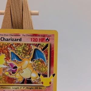 Pokemon TCG Celebrations 25th Anniversary Charizard 4/102 Card FRENLY BRICKS - Open 7 Days
