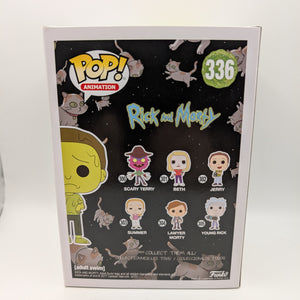 Toxic Morty Pop 336 - Glow Morty - Rick and Morty Funko Pop! Vinyl 2018 Vaulted
