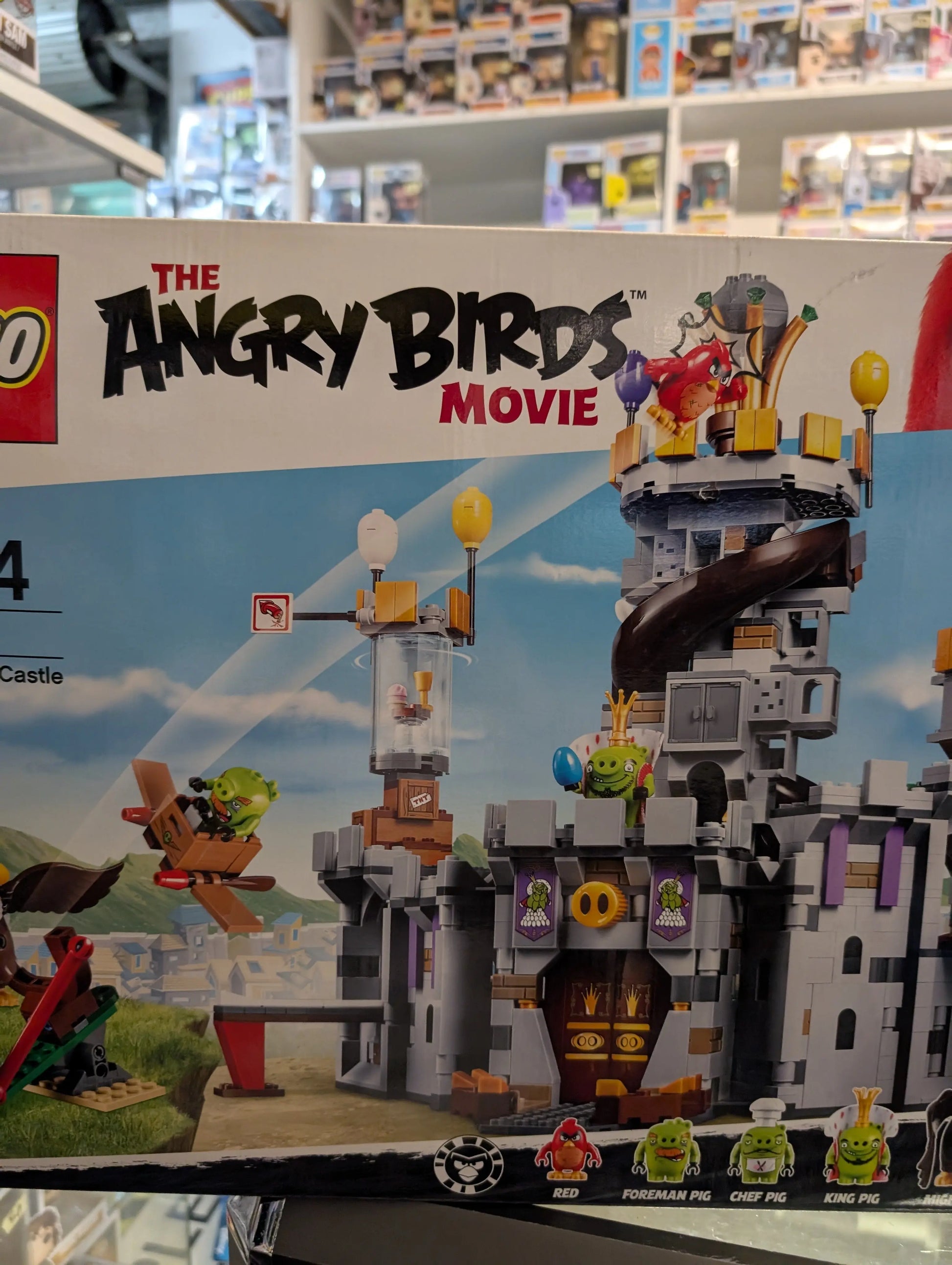 2016 LEGO King Pig's Castle 75826 Angry Bird Movie LEGO set New / Unopened FRENLY BRICKS - Open 7 Days