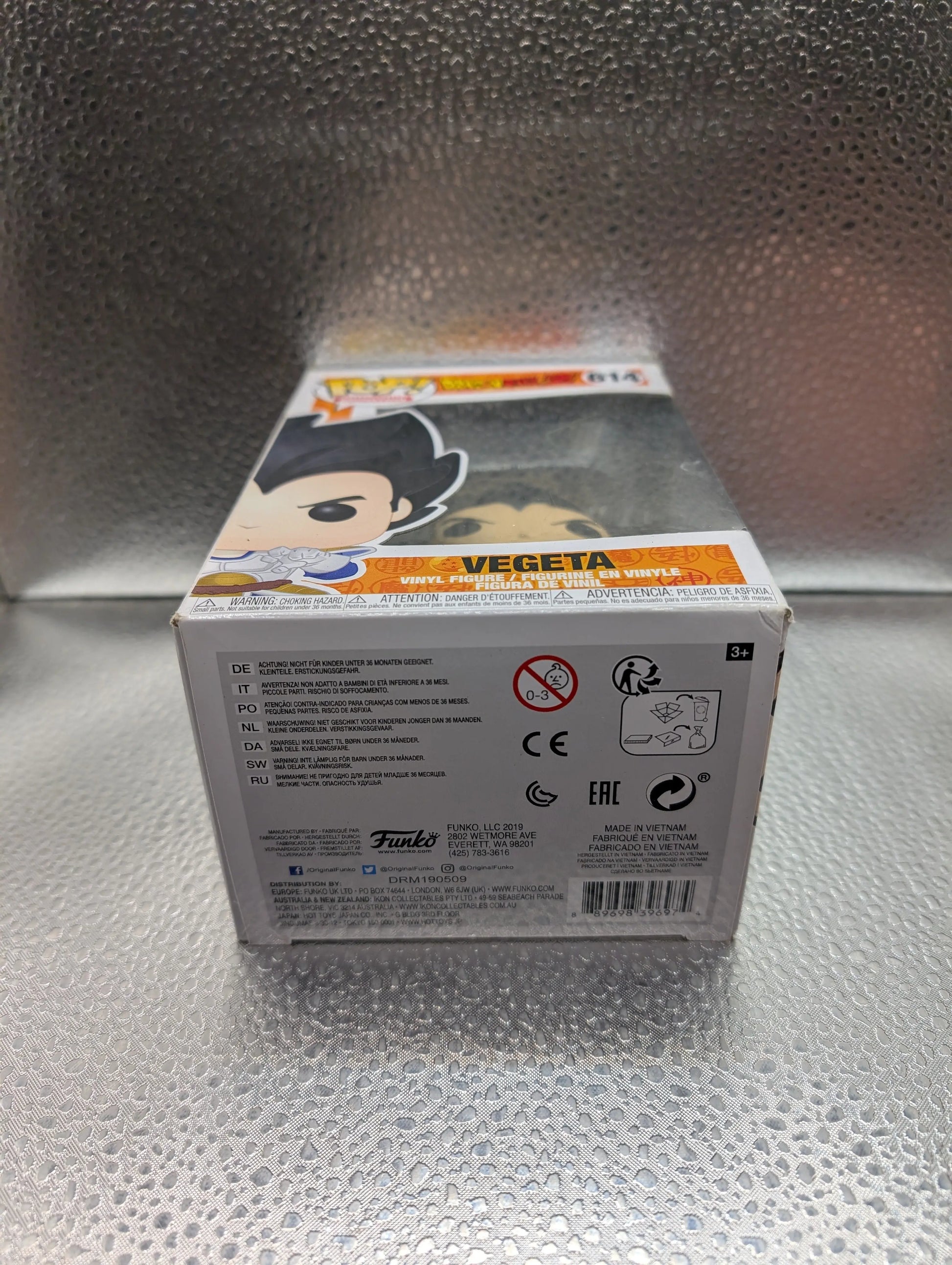 FUNKO Pop Vinyl Vegeta #614 FRENLY BRICKS - Open 7 Days