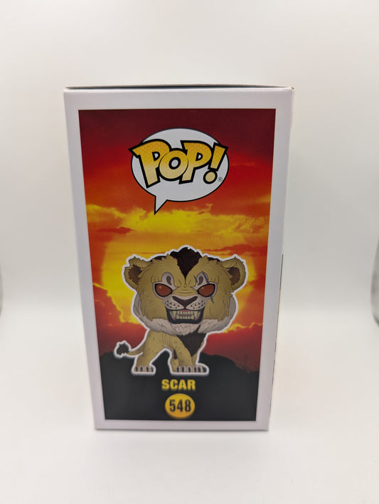 Funko Pop! Disney Lion King Scar Vinyl Figure Flocked 548 FRENLY BRICKS - Open 7 Days