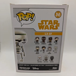 Funko Pop! Vinyl: Star Wars - L3-37 #245 FRENLY BRICKS - Open 7 Days