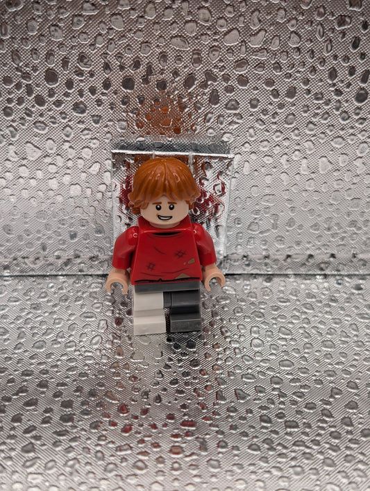 LEGO minifigure HARRY POTTER hp328 Ron Weasley - Red Sweater, Leg Cast FRENLY BRICKS - Open 7 Days