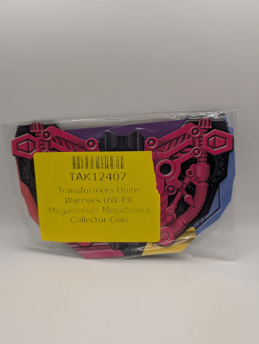 Transformers Takara Tomy United Warrior UW-EX Megatronia Combiner 2017 Coin FRENLY BRICKS - Open 7 Days