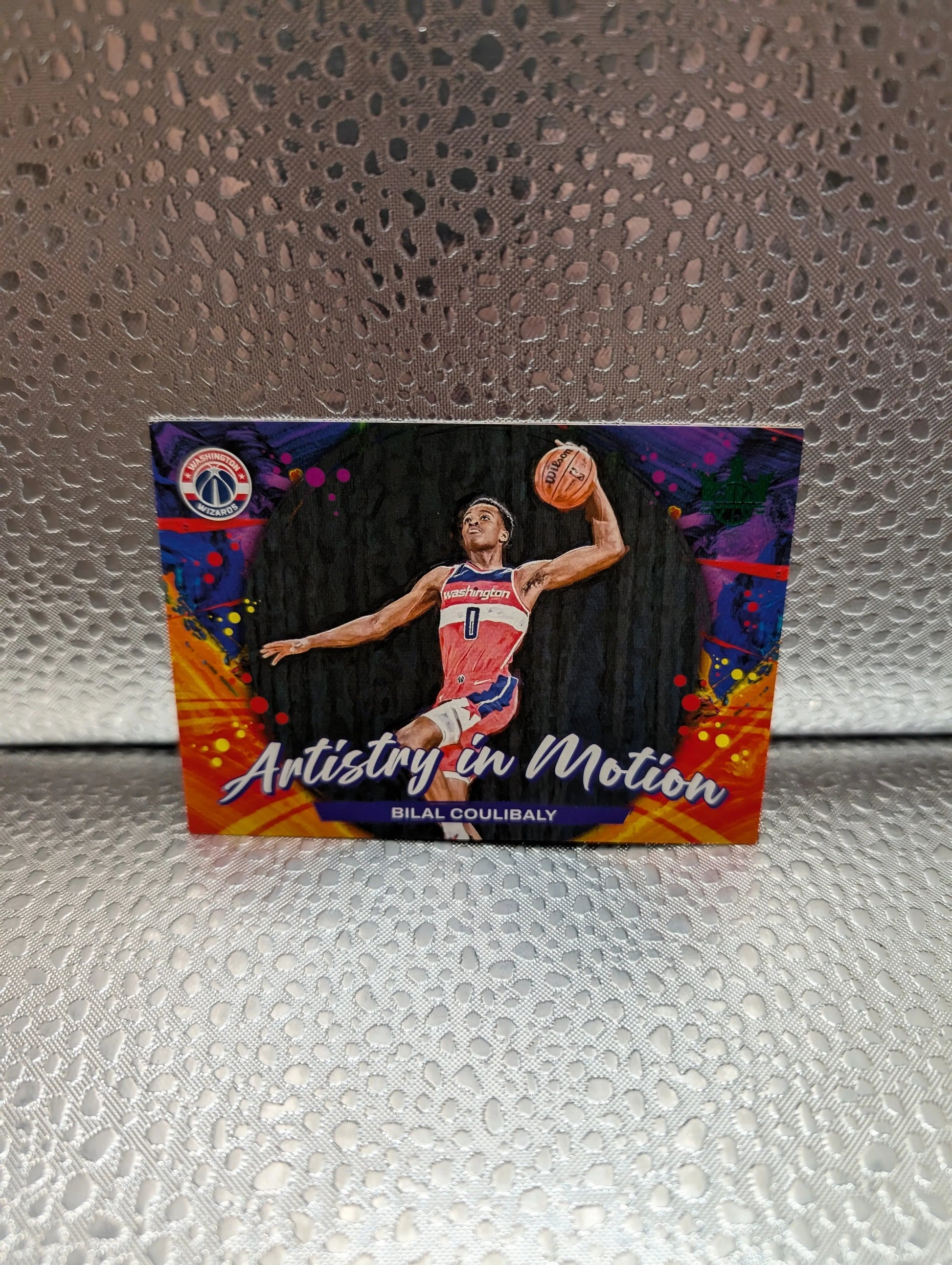 2023/24 Panini Court Kings Bilal Coulibaly Artistry In Motion RC /25 FRENLY BRICKS - Open 7 Days