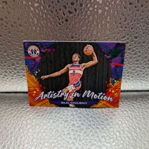 2023/24 Panini Court Kings Bilal Coulibaly Artistry In Motion RC /25 FRENLY BRICKS - Open 7 Days