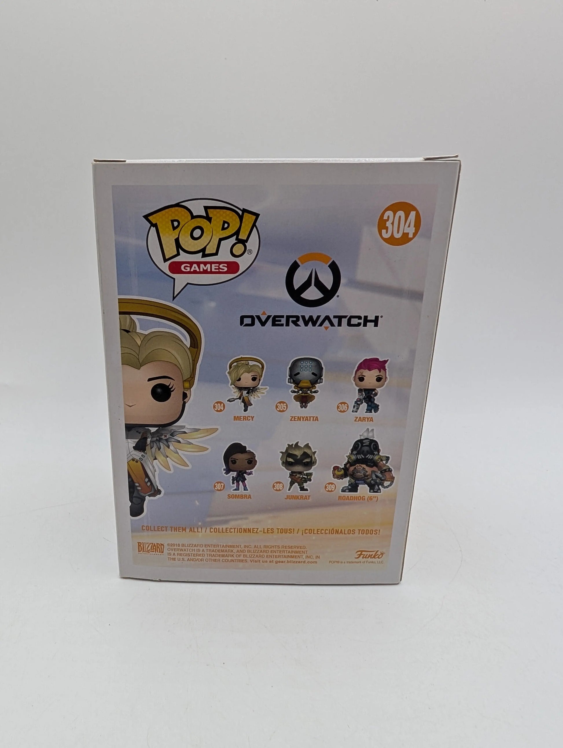 Overwatch - Mercy Cobalt Pop! Vinyl Figure #304 Funko Pop blue Vaulted FRENLY BRICKS - Open 7 Days
