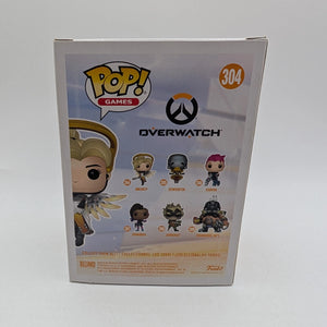 Overwatch - Mercy Cobalt Pop! Vinyl Figure #304 Funko Pop blue Vaulted FRENLY BRICKS - Open 7 Days
