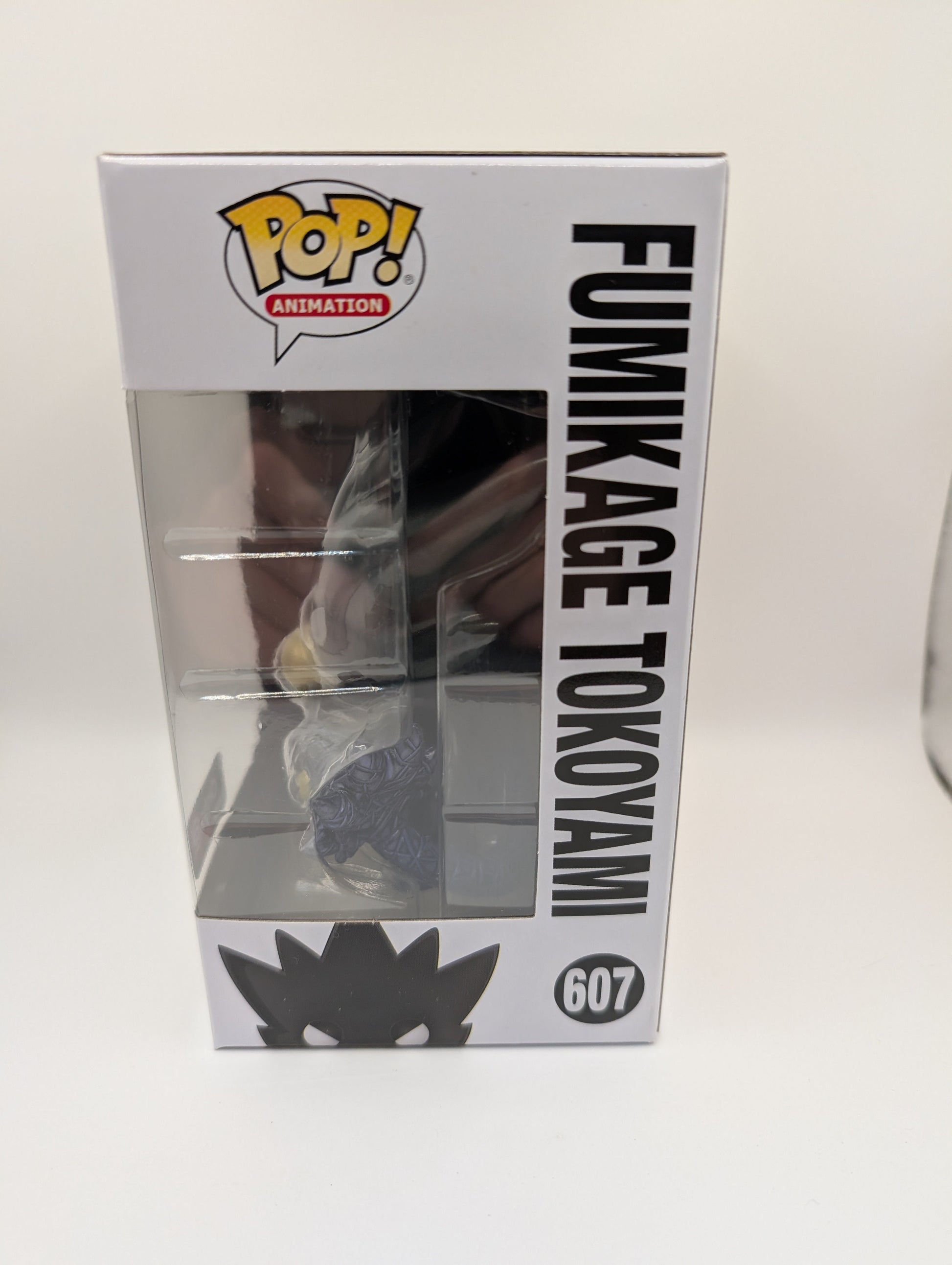 Fumikage Tokoyami Metallic 607 GameStop Sticker In Protector Pop Vinyl Funko MHA FRENLY BRICKS - Open 7 Days