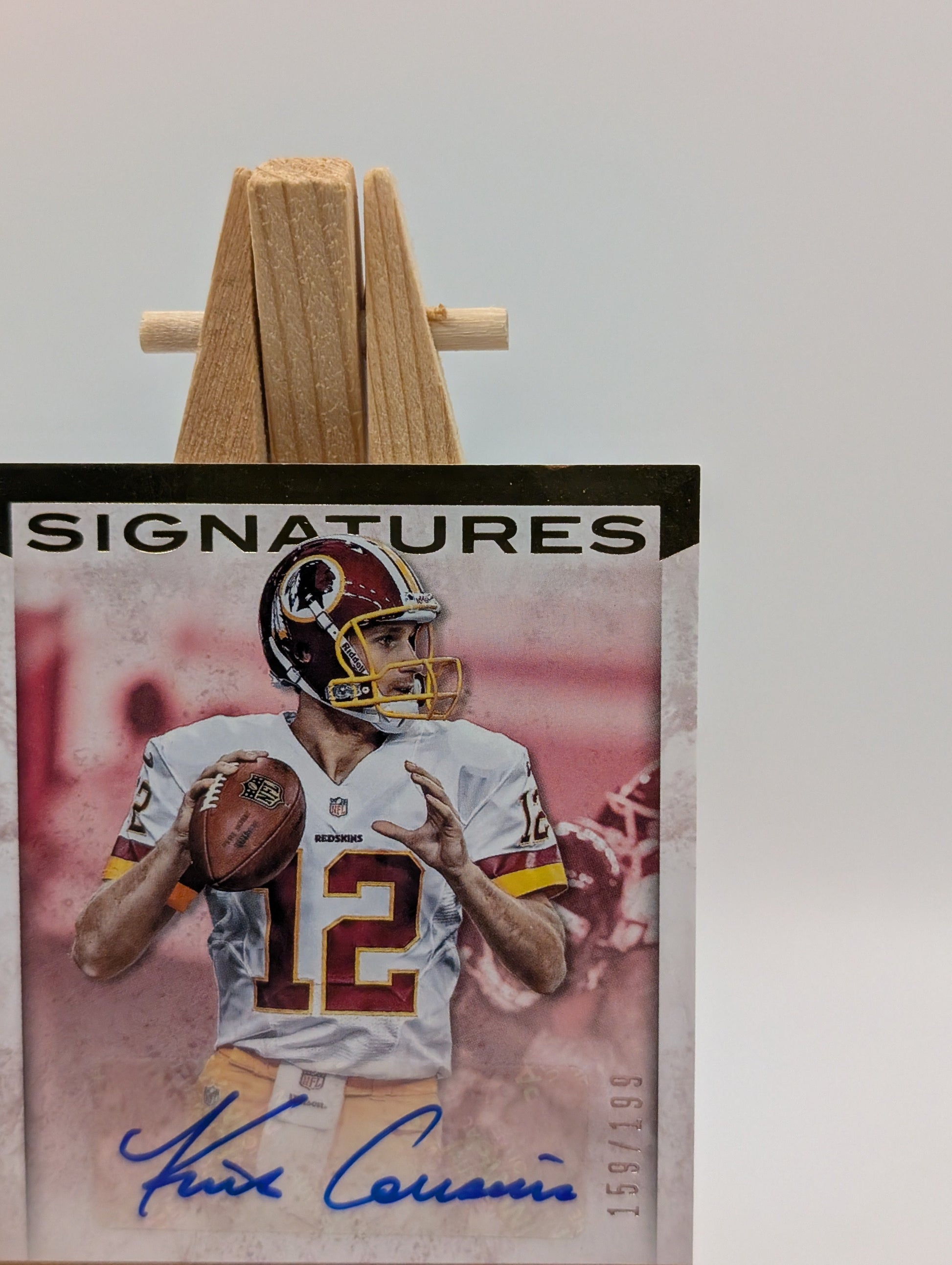 Kirk Cousins Auto SP 2014 Panini Prestige Signatures #41 Autograph #/199 FALCONS FRENLY BRICKS - Open 7 Days