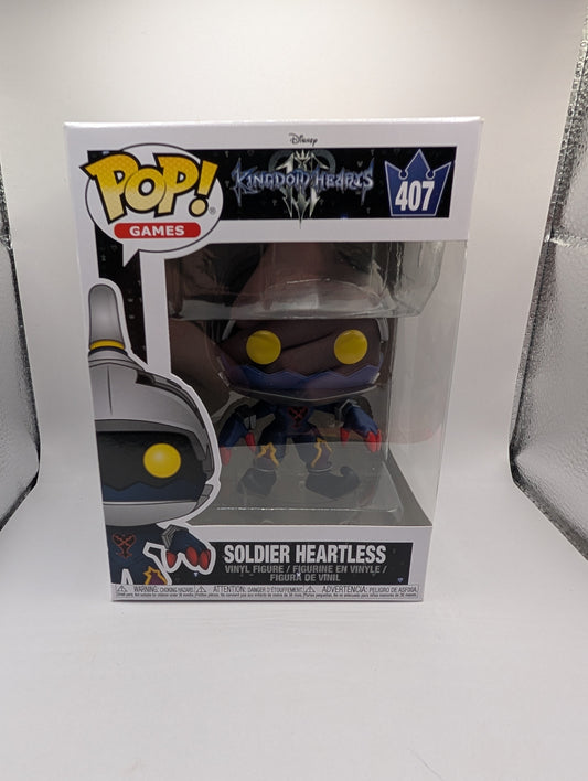 Funko Pop Vinyl 407 Soldier Heartless Disney Kingdom Hearts Games FRENLY BRICKS - Open 7 Days