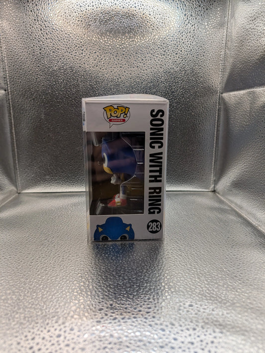 FUNKO Pop Vinyl Sonic With Ring #283 FRENLY BRICKS - Open 7 Days