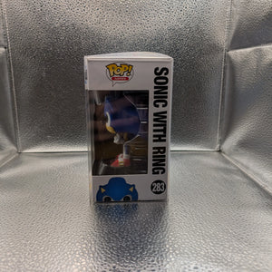 FUNKO Pop Vinyl Sonic With Ring #283 FRENLY BRICKS - Open 7 Days