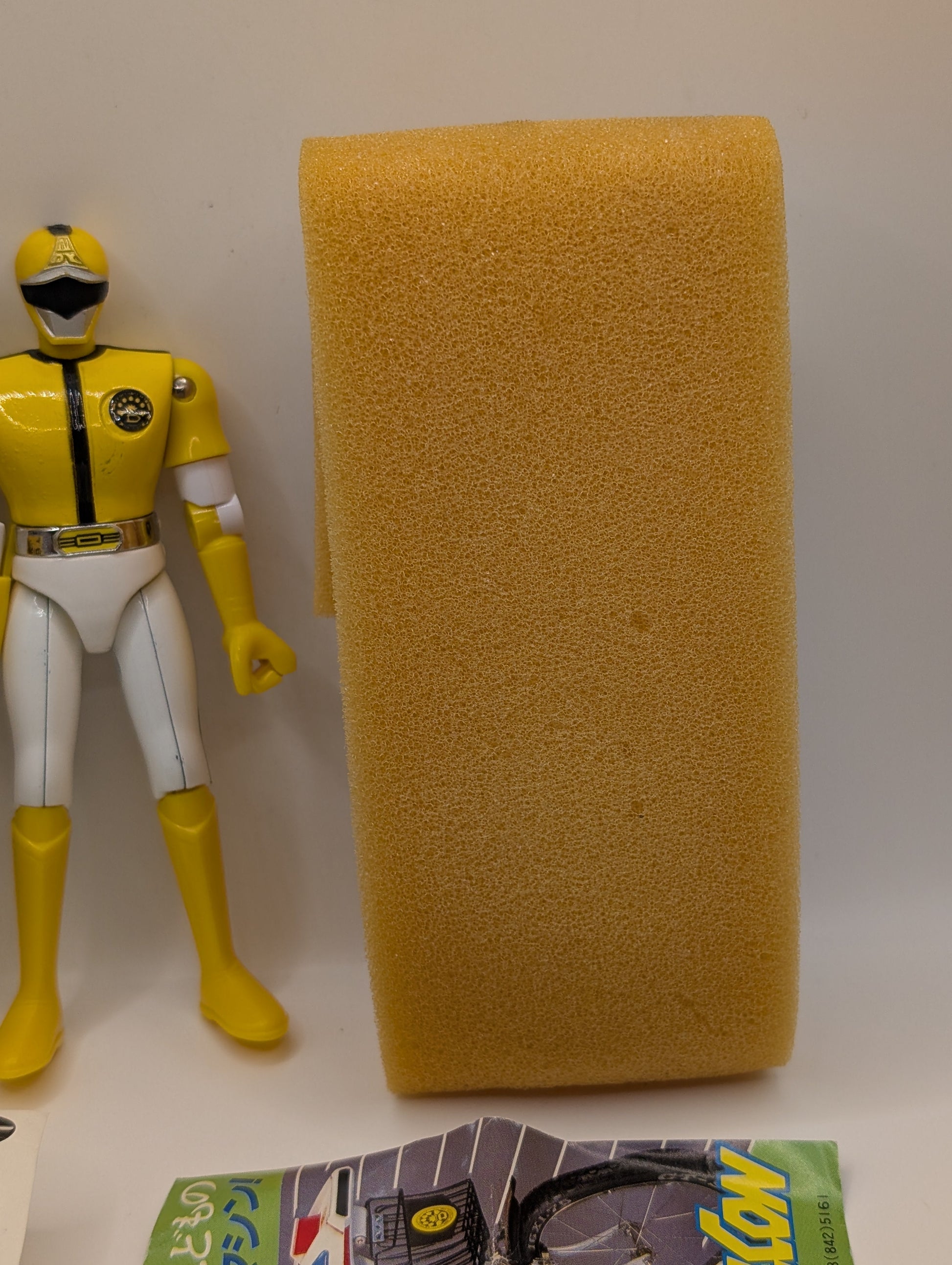 1983 BANDAI JAPAN POWER RANGERS SENTAI DYNAMAN POPY CHOGOKIN MEGA RARE yellow FRENLY BRICKS - Open 7 Days