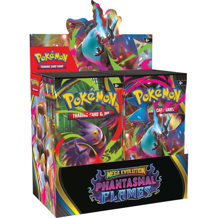 Pokemon - Mega Evolutions 2 Phantasmal Flames Booster Box (Display of 36) FRENLY BRICKS - Open 7 Days