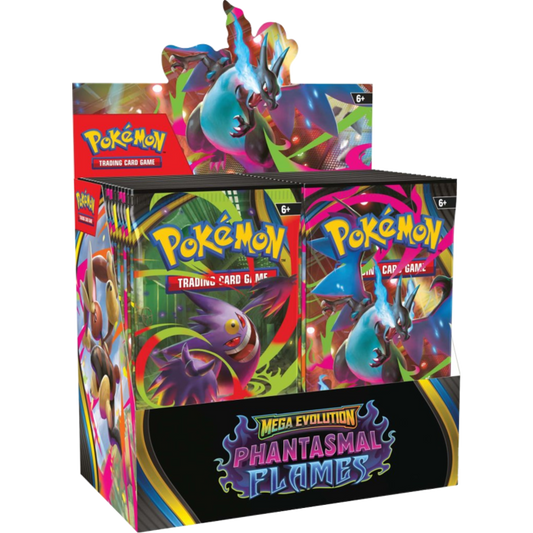 Pokemon - Mega Evolutions 2 Phantasmal Flames Booster Box (Display of 36) FRENLY BRICKS - Open 7 Days