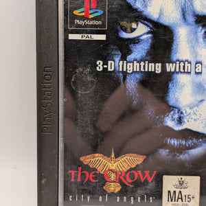 The Crow: City Of Angels + Manual - PS1 - Tested & Working