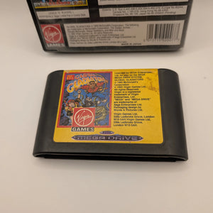 Global Gladiators Sega Mega Drive Complete Fair Condtion 1993 PAL USED FRENLY BRICKS - Open 7 Days