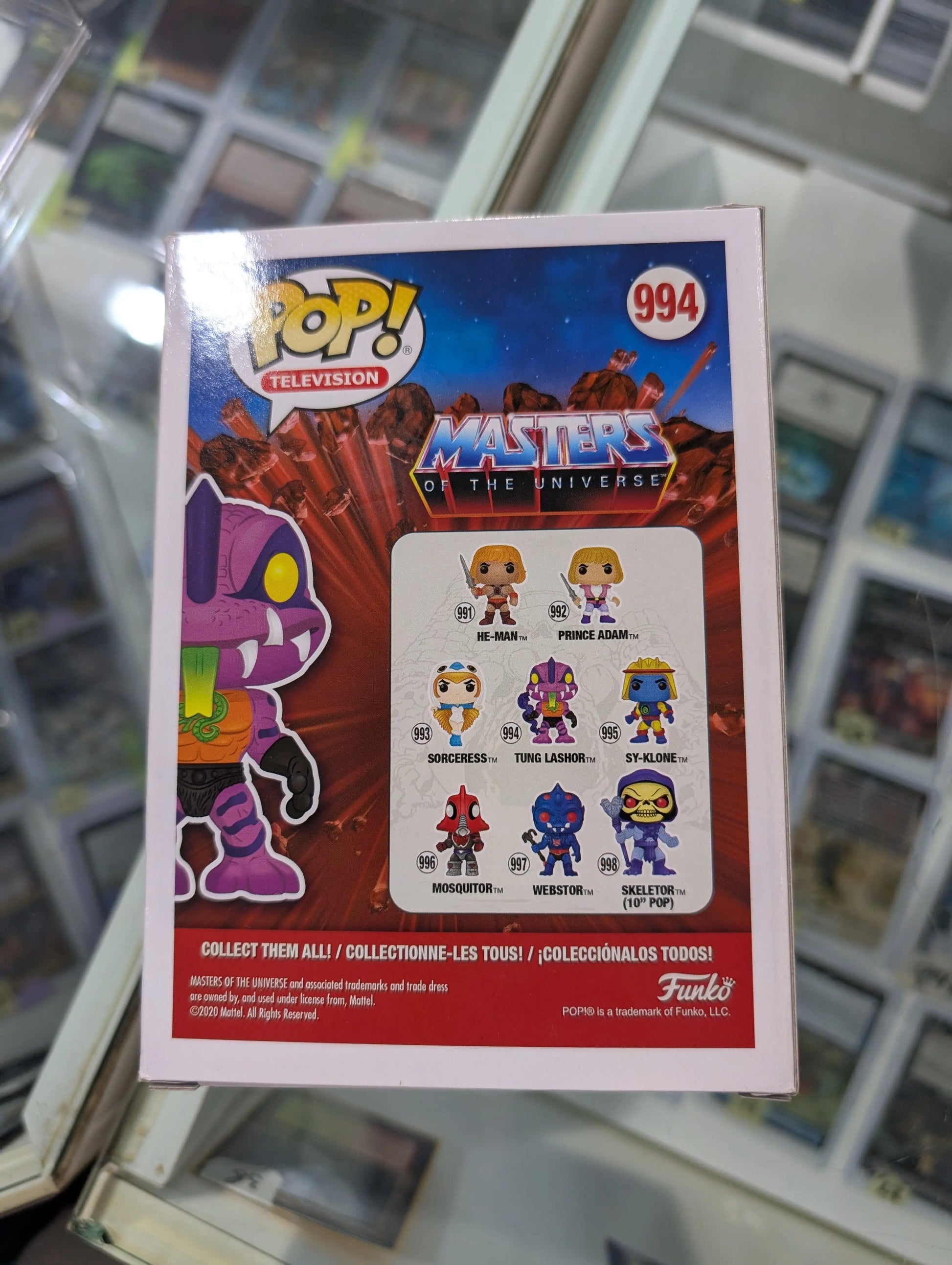 MOTU Tung Lashor 994 Funko Pop! Television Vinyl Figure FRENLY BRICKS - Open 7 Days