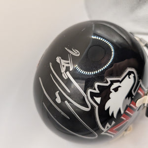 Jordan Lynch Signed Nothern Illinois Huskies Mini Helmet FRENLY BRICKS - Open 7 Days