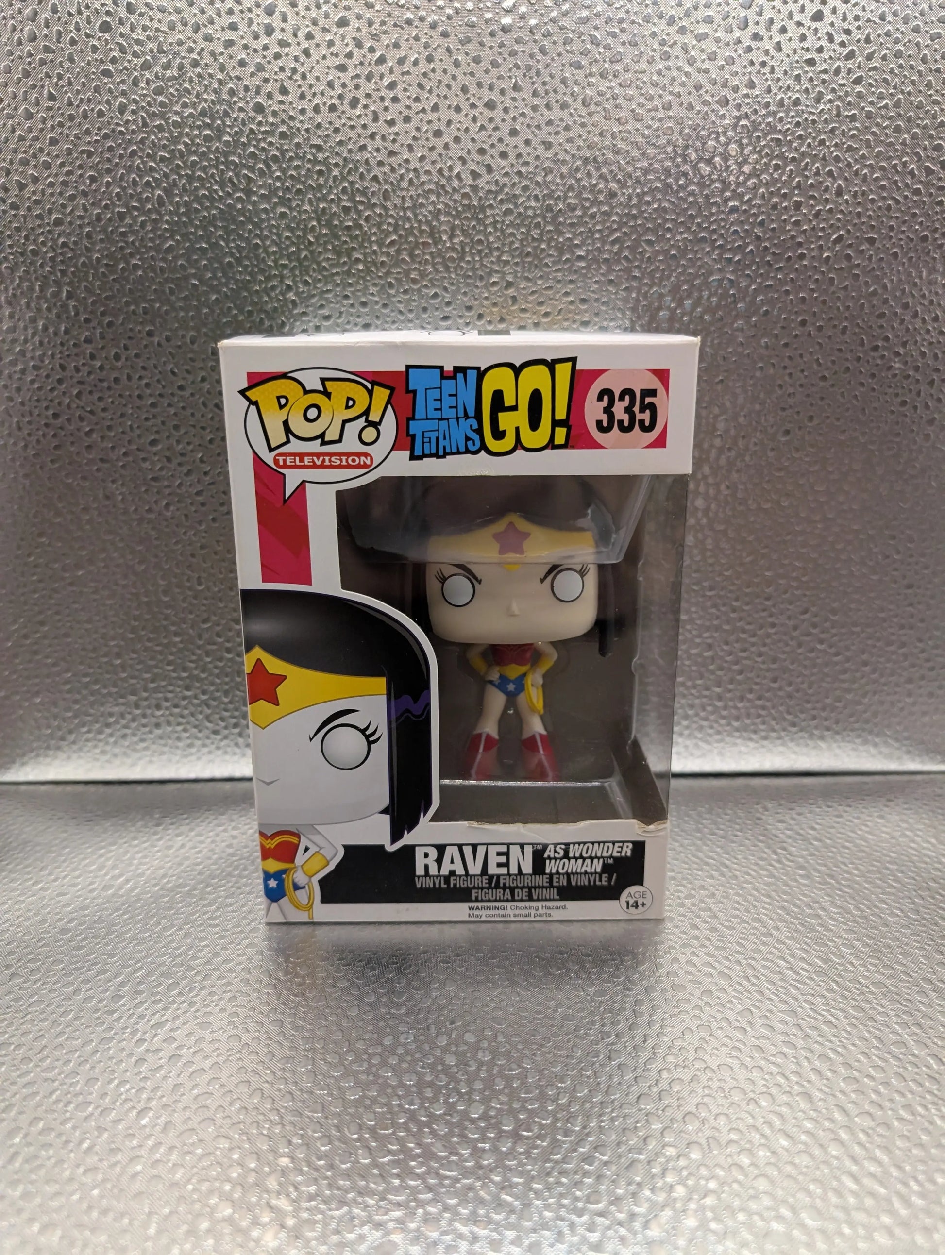 Funko POP! Television DC Teen Titans Go! Raven - (as Wonder Woman) #335 Vinyl FRENLY BRICKS - Open 7 Days