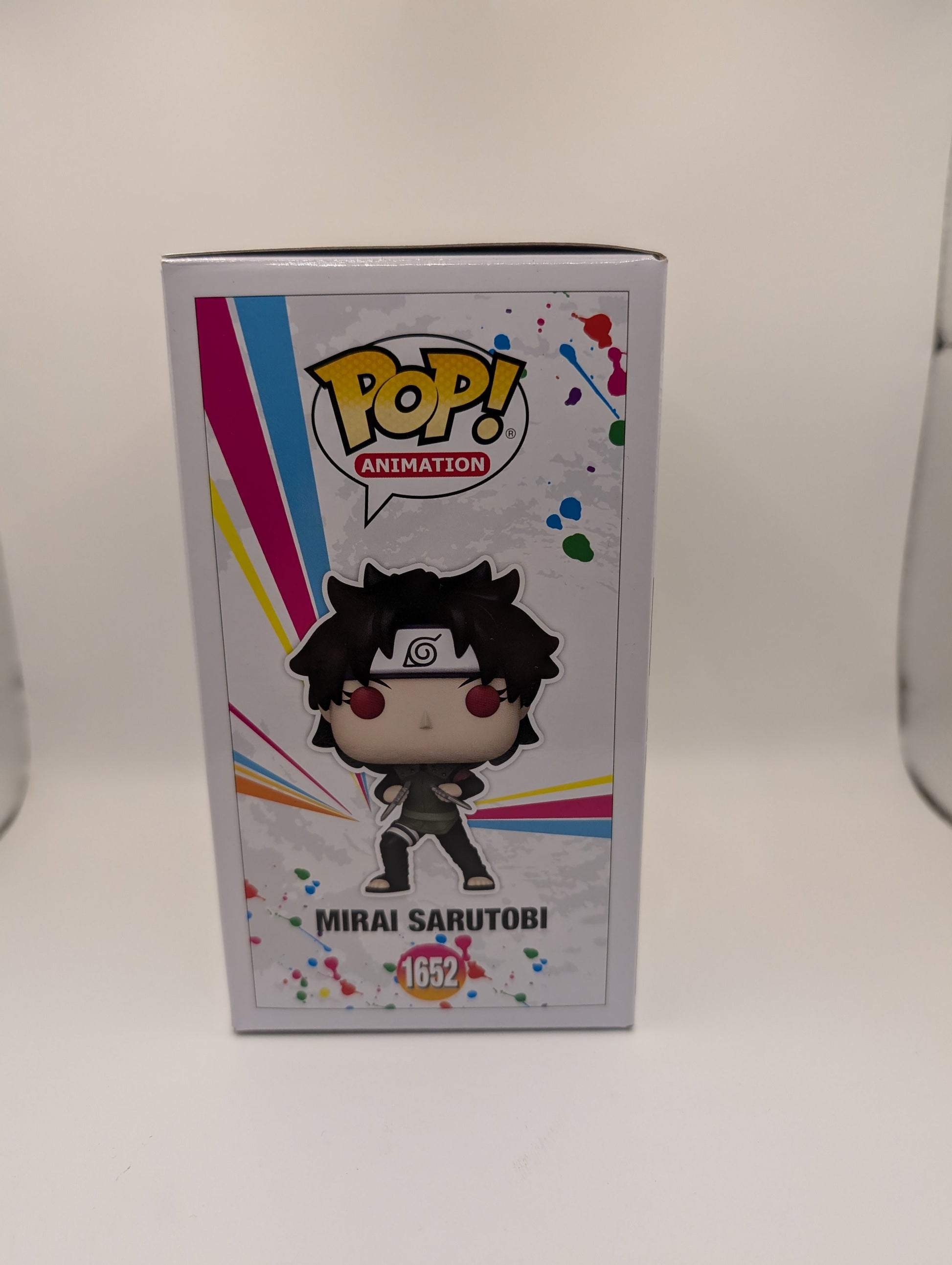 #1652  Mirai Sarutobi : Boruto : Naruto Next Generation : Pop Vinyl : Funko FRENLY BRICKS - Open 7 Days
