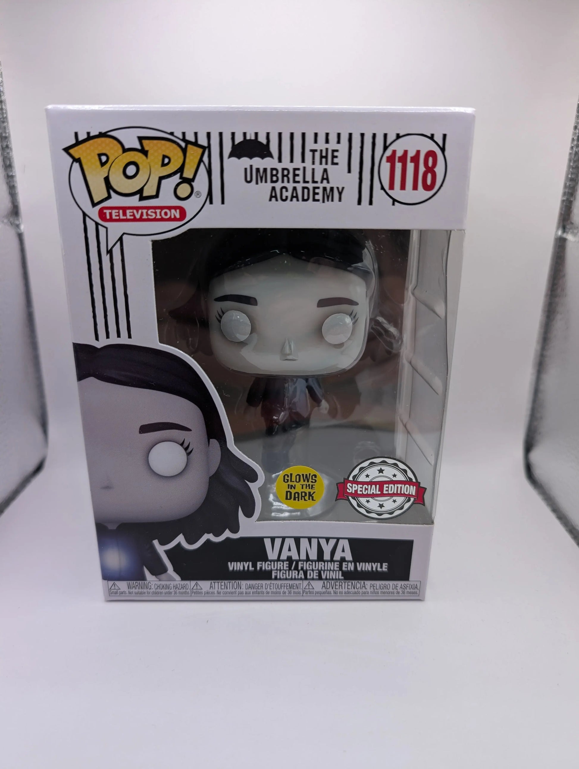 Vanya #1118| GITD Special Edition Pop Vinyl - The Umbrella Academic FRENLY BRICKS - Open 7 Days
