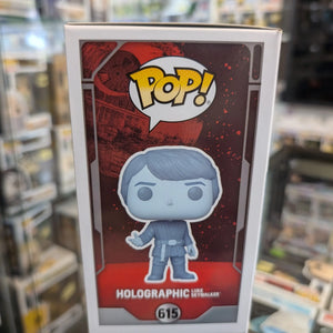 Funko Pop Star Wars 40th Anniversary Holographic Luke Skywalker Glow in the Dark FRENLY BRICKS - Open 7 Days