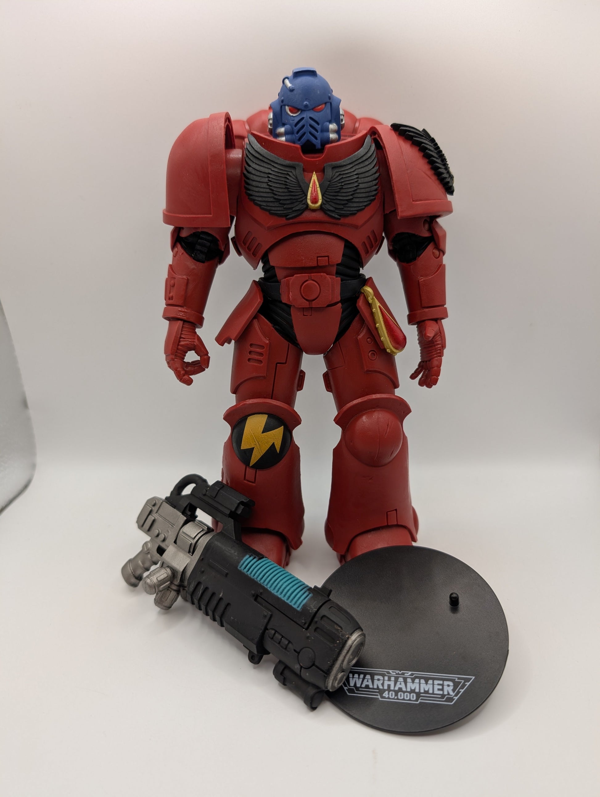 McFarlane Warhammer 40000 40k 7"Figure Space Marine Blood Angels Hellblaster FRENLY BRICKS - Open 7 Days
