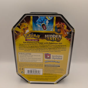 Pokemon TCG Hidden Fates Gyarados GX Tin New Factory Sealed Out Of Print FRENLY BRICKS - Open 7 Days