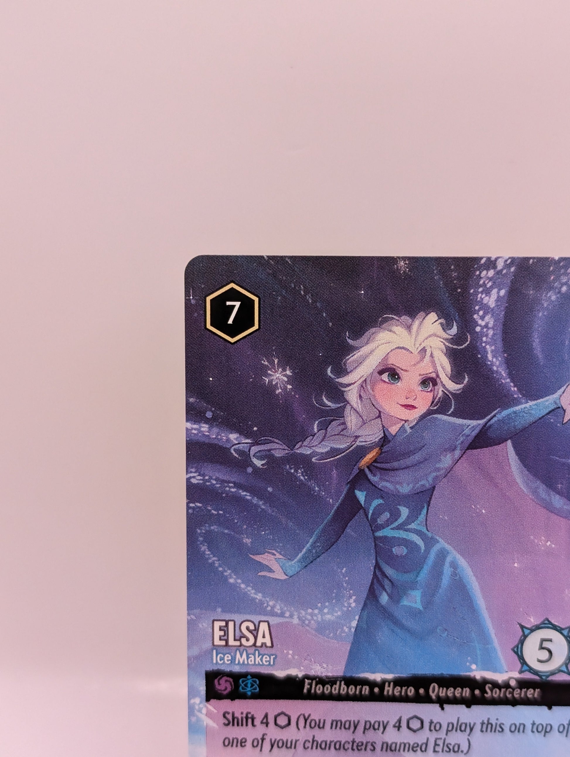 Disney Lorcana Elsa - Ice Maker non-foil Promo DLC Challenge 6/C2 EN 7 FRENLY BRICKS - Open 7 Days