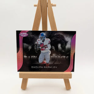 2021 Panini Certified Football Dark Horses #DH-9 Saquon Barkley /199 Pink FRENLY BRICKS - Open 7 Days