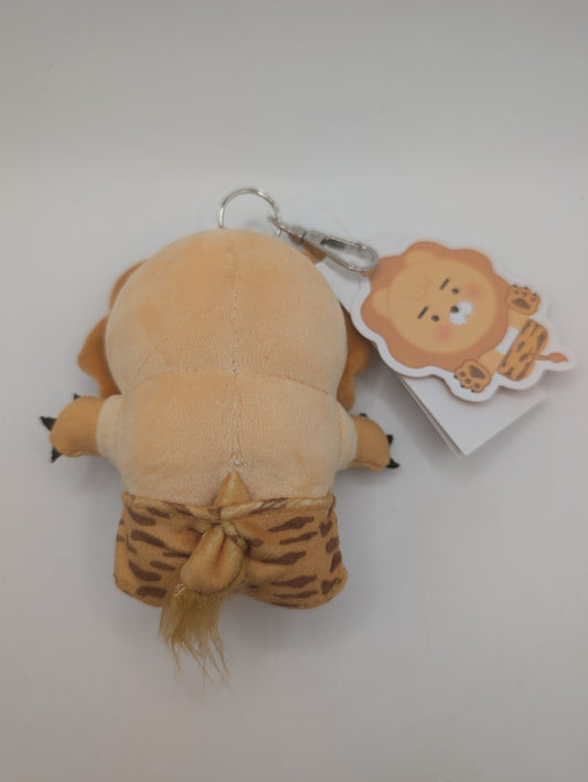 Kakao Friends FRIENDZOO Little Ryan Lion Plush Keychain - Korea Exclusive FRENLY BRICKS - Open 7 Days