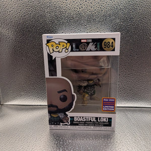 FUNKO Pop Vinyl Boastful Loki #984 FRENLY BRICKS - Open 7 Days