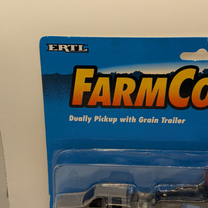 1/64 Farm Country Dually Pickup with Grain Trailer - new in package FRENLY BRICKS - Open 7 Days