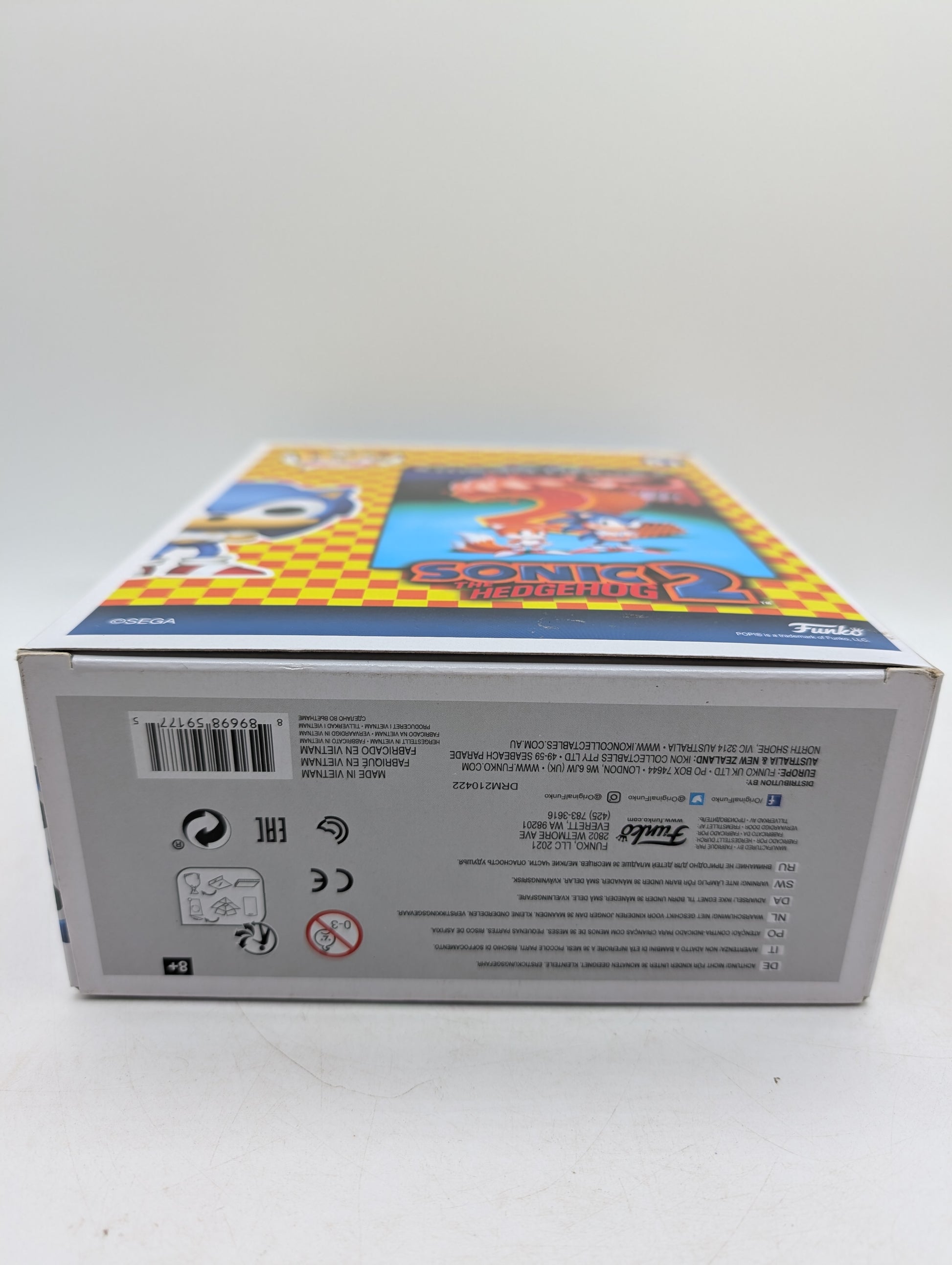 Funko Pop! Games Sonic The Hedgehog #01 Game Cover Special Edition Vinyl Figure image 10