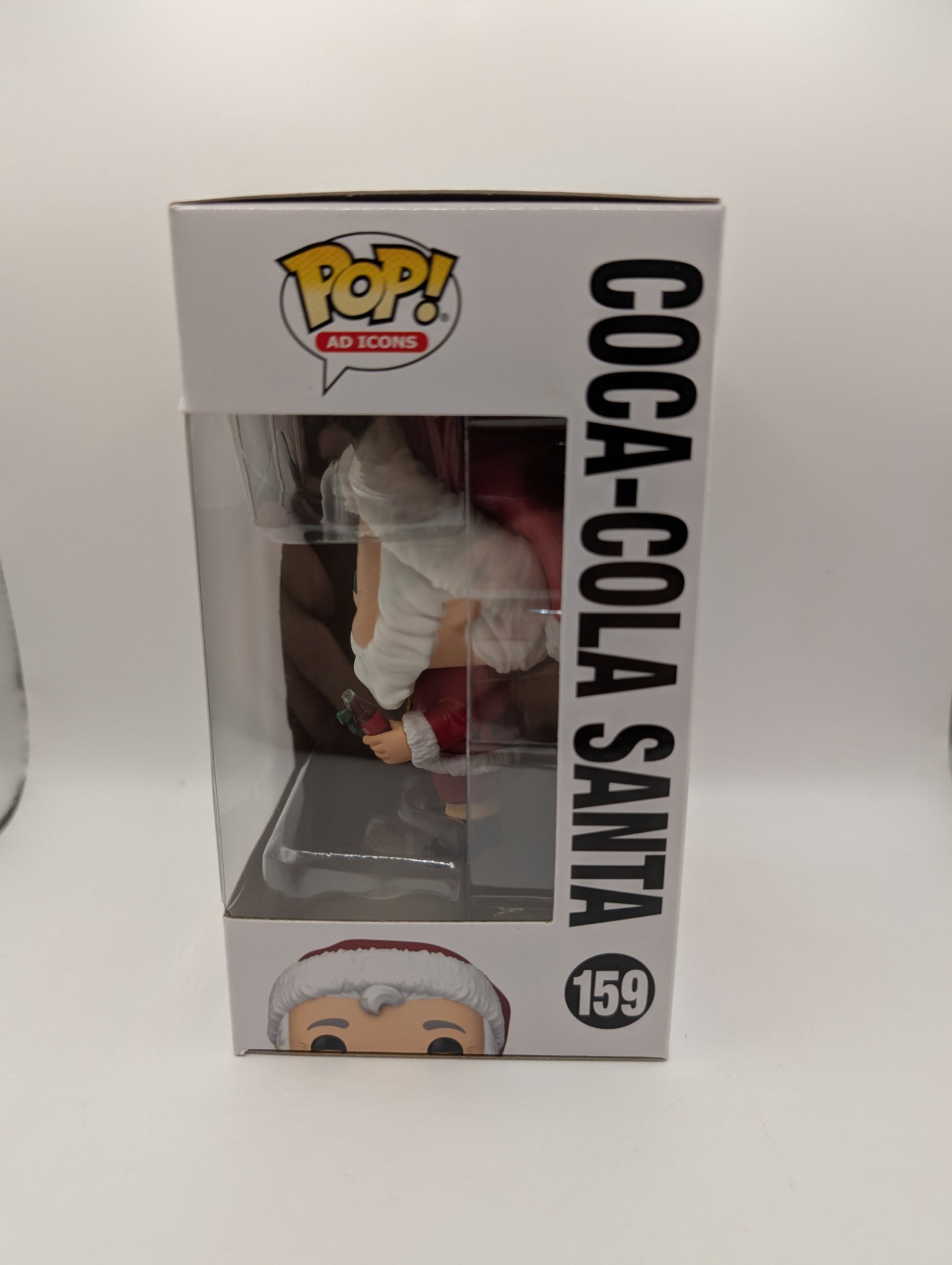 Funko Pop! Vinyl: Coca-Cola - Coca-Cola Santa #159 Classic Christmas FRENLY BRICKS - Open 7 Days