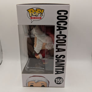 Funko Pop! Vinyl: Coca-Cola - Coca-Cola Santa #159 Classic Christmas FRENLY BRICKS - Open 7 Days