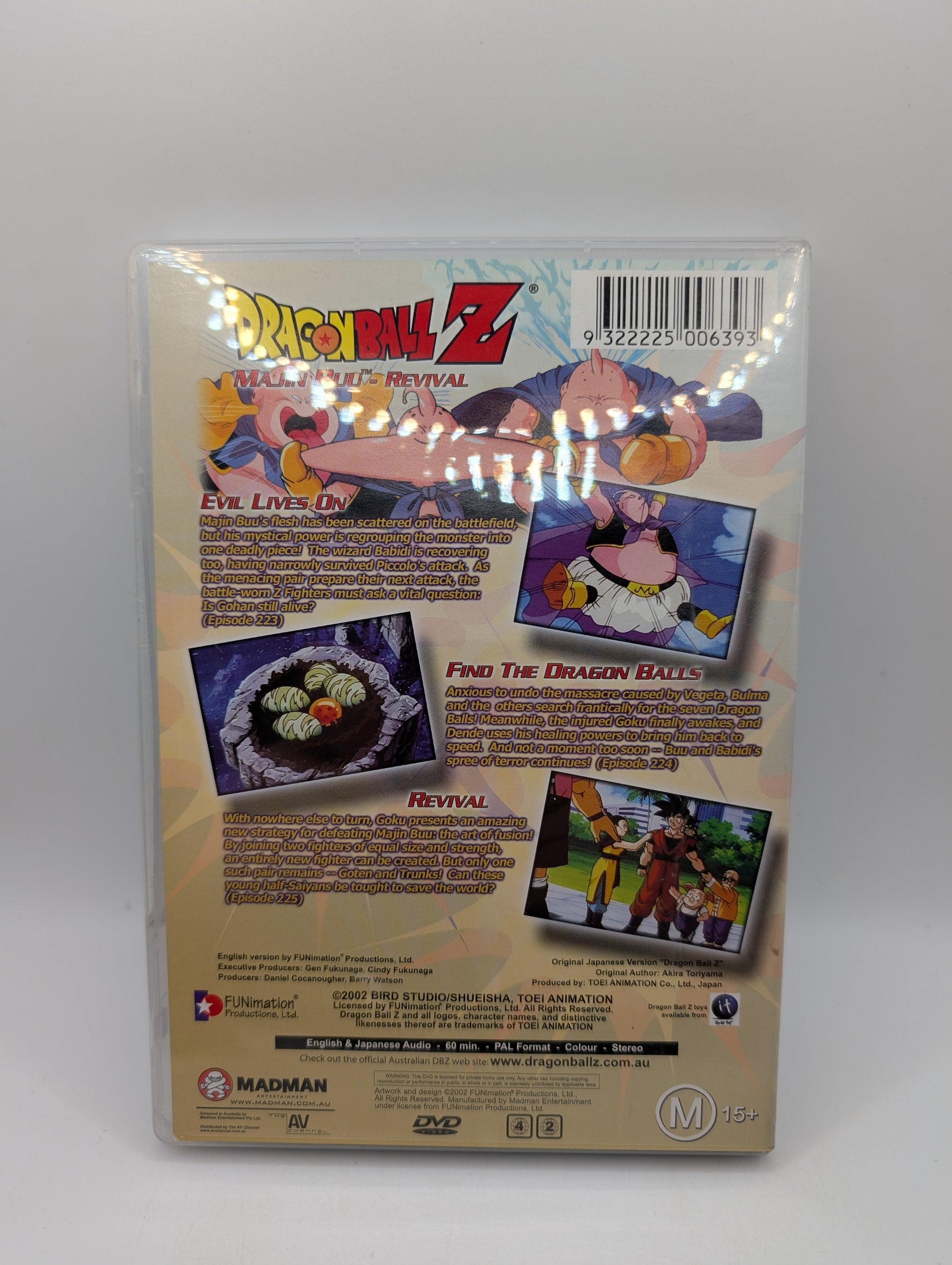 Dragon Ball Z - 5.1: "Majin Buu - Revival" - Anime DVD FRENLY BRICKS - Open 7 Days