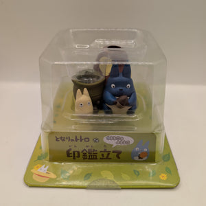Totoro Neko? Stamp Stand: My Neighbor Totoro MidSized Totoro & Chibi Totoro, FRENLY BRICKS - Open 7 Days