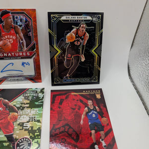 Toronto Raptors NBA Basketball Card Lot, Rookies, Patch, Auto, Scottie Barnes FRENLY BRICKS - Open 7 Days
