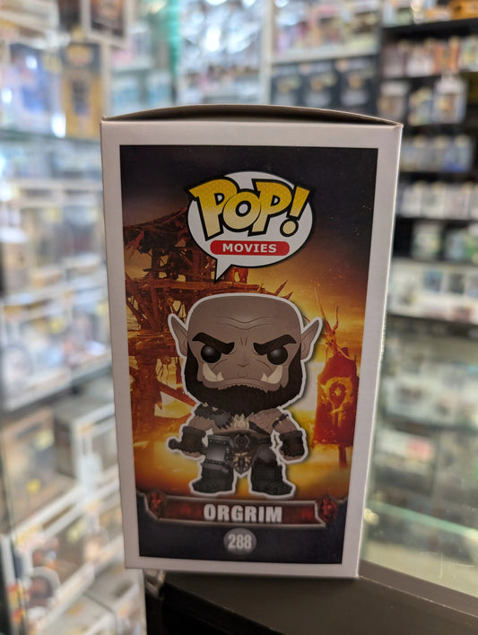 Orgrim - Funko Pop Vinyl #288 Warcraft Movie FRENLY BRICKS - Open 7 Days