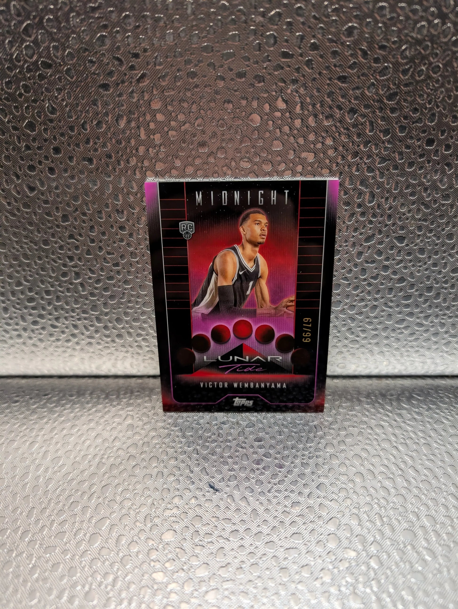 Victor Wembanyama Midnight Lunar Tide RC 67/99 Topps FRENLY BRICKS - Open 7 Days